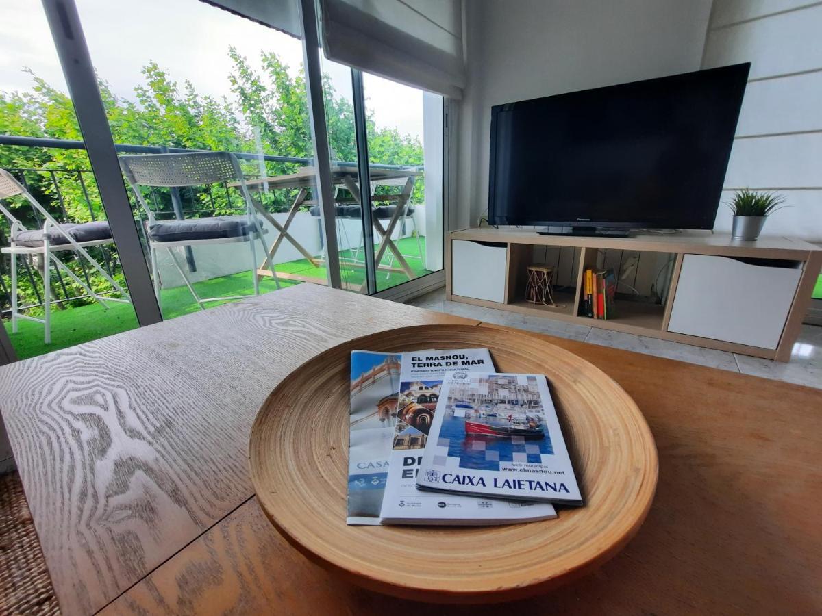 Bright Apartment Near The Beach And Barcelona By Train El El Masnou Eksteriør billede